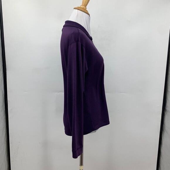 Vintage Patagonia Shirt Women M Medium Grape Capilene Pullover Base Layer Top - Picture 7 of 15